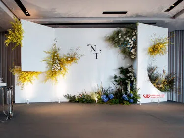 Trang Trí Backdrop Tiệc Cưới Gói OneLux03 (2)